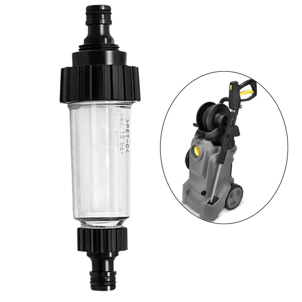 High Pressure Washer Water Filter Easy Installation Professional Multipurpose Accs 3/4" Water Inlet Garden Hose Inlet Filter