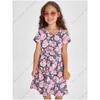 M-innie 3d Printed Cute Cartoon Princess Dress For Girls Game Nightgown Parent-Child Clothing Birthday Present