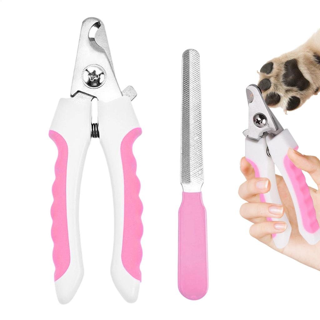 Pet Nail Clippers  Dog Cat Grooming Nail Scissors Stainless Steel Straight Handle Clippers Pet Supplies Paw Grooming Scissors