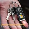Powerful Mini COB LED Keychain Flashlight USB C Rechargeable Hanging Work Light Waterproof Keyring Camping Walking Pocket Lamp