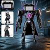 New 3D Printed Skibidi Figures Toilets Speakerman Spider Monitoring 2.0 Interceptor Warrior Vacuum Models for Kid Birthday Gif