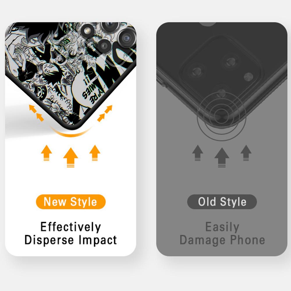 Anime O-One Pieces Phone Case for Xiaomi Redmi Note 14 13 Pro Plus 12 11 9S 10 14C 13C A4 Funda Back Phone Cover