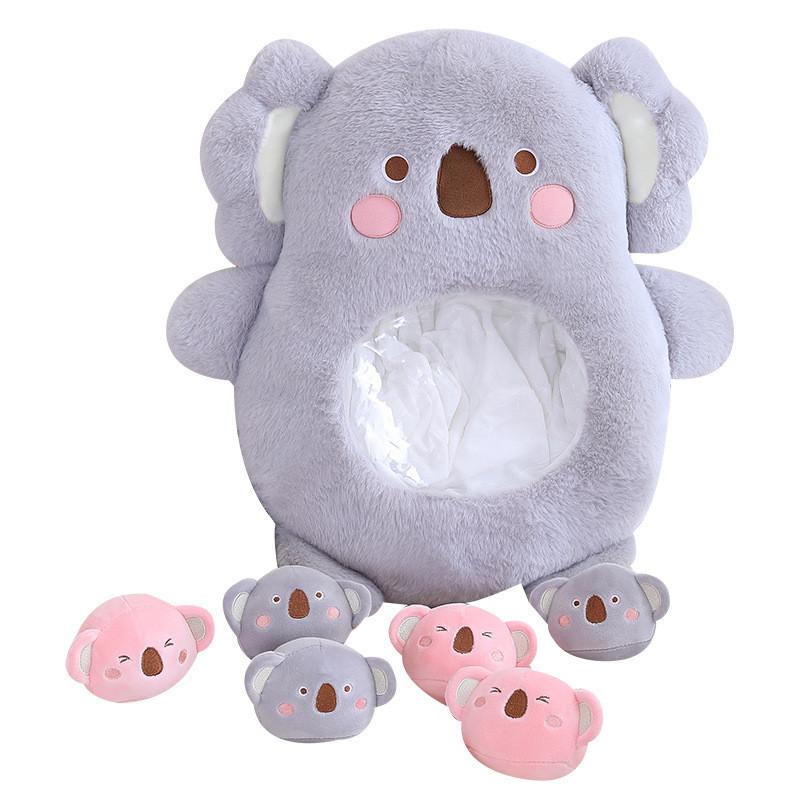 Panda Plush Animal Collection Bag Dinosaurs Doll Rabbits Toy Koala Gift Birthday