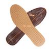 Breathable Ultra Thin Deodorant PU Leather Insoles Absorb Sweat Replacement Inner Soles Shoes Insole Foot Shoes Pad 1 Pair