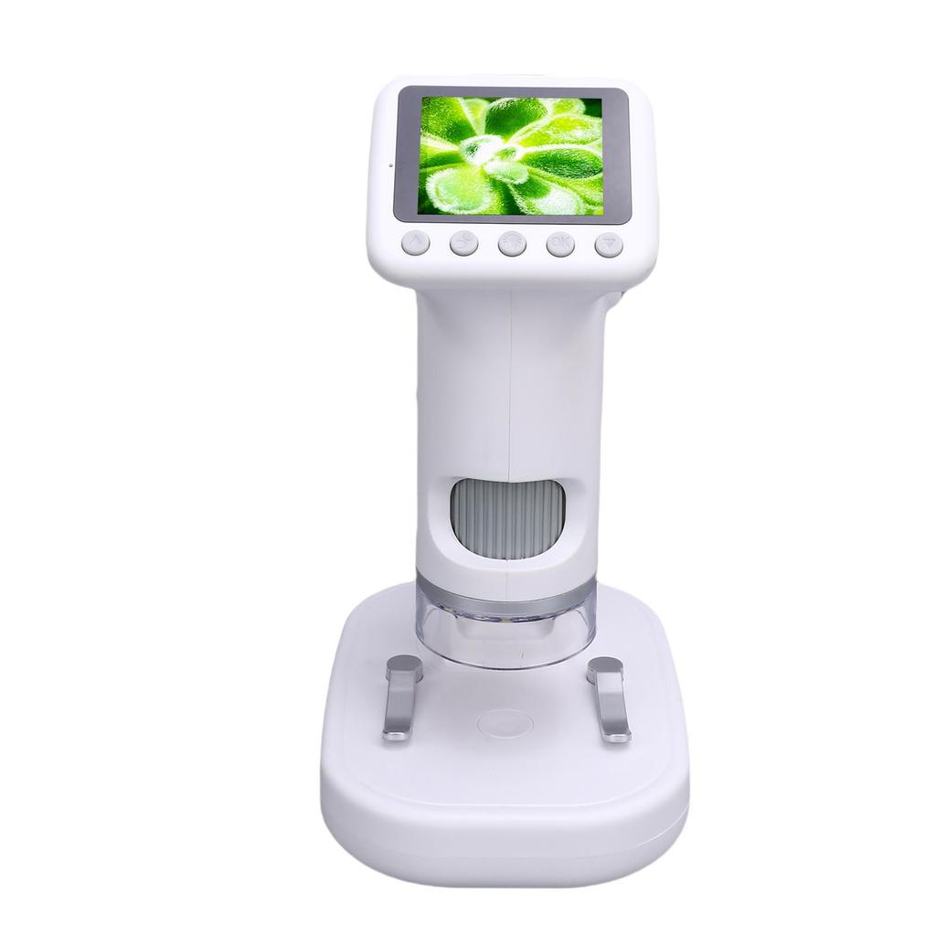 Kids Microscope 1600X Pocket Portable Mini Handheld Digital 1080P HD 2in Screen Rechargeable Student Edu Science Toy
