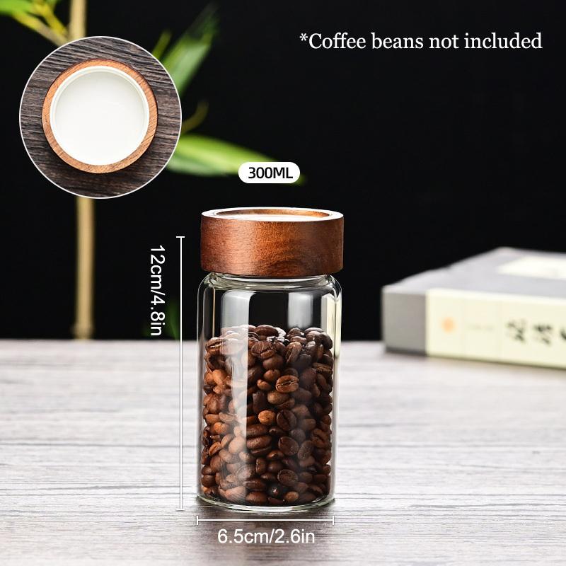 Coffee Beans Storage Container Tube Display Rack Tea Bottle Glass Single Dose Espresso Accessory Coffeware Set Barista Tool Gift