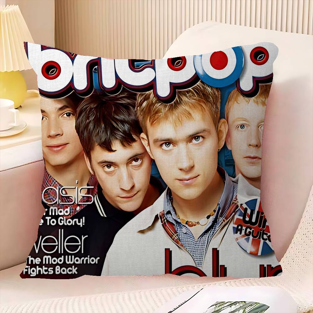 Band Musik Rapper Blur Pillow Cover Design cushion Cover decor Holiday Decorati