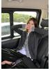 Gentle Korean Retro Knit Cardigan with Faux Two-Piece Design - 2025 Autumn/Winter Wool Sweater