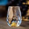2 Stück/6 Stück Luxuriöses Kristall Goldfolie Schnapsglas, 0,5oz/15ml, Exquisite handgefertigte Spirituosengläser für Whiskey, Wodka-Becher