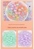Acrylic Pumpkin Beads: 10mm Loose Beads for DIY Bracelets - New 2024 Style