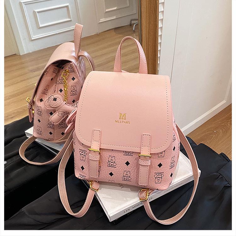 2025 Autumn Lightweight American Luxury Printed Versatile Backpack