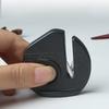 Small Polishing Tool Portable Mini Sharpener Made of Ceramic Stone Material Suitable for Outdoor Camping and Kitchen Use