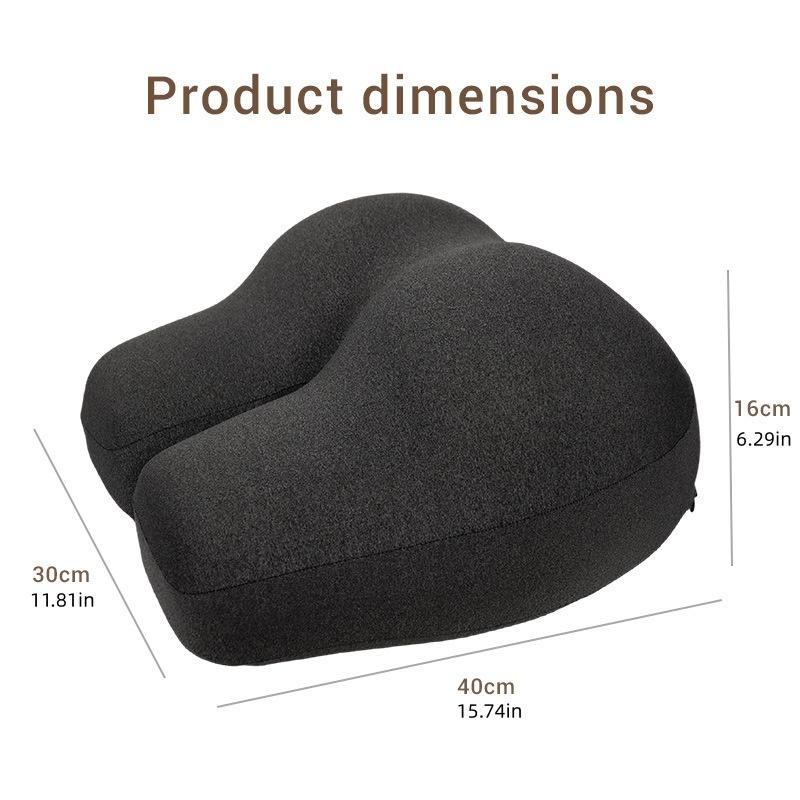 Creative Hip-Shaped Bolster Pillow Multifunctional for Side Back Stomach Sleepers Comfortable Pillow for Lying Down