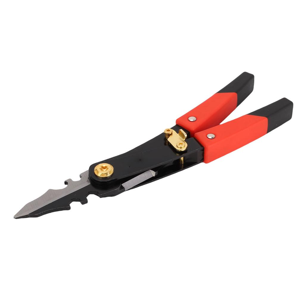 Aviation Tin Snips Metal Sheet Cutting Heavy Duty Cutter Shear Industrial Grade Extended Straight Head High Hardness