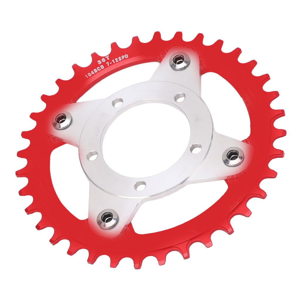 Motor Bike Gear Adapter Mid Drive Chainring Spider Chain Conversion Kit for Bafang BBS01 BBS02 36T