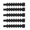 5PCS Mountain Bicycle Bike V Brake Cable Rubber Boots Protective Hose Sleeve Cover Replacement