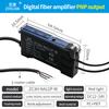 Intelligent Digital Display Fiber Optic Amplifier Sensor for Long and Short Distance Diffuse Reflection Induction Photoelectric