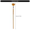 Long Handle Artist Paintbrush for Large Canvas Painting Wooden Grip Professional Nylon Bristles Multi Head Avaliable