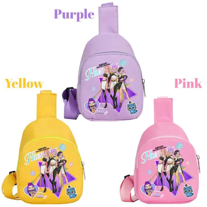 For kpop Shoulder Backpack Chest Bag K-pop Diagonal Cartoon Student Classic Lightweight Girly Gift Storage travel crossbody bag
