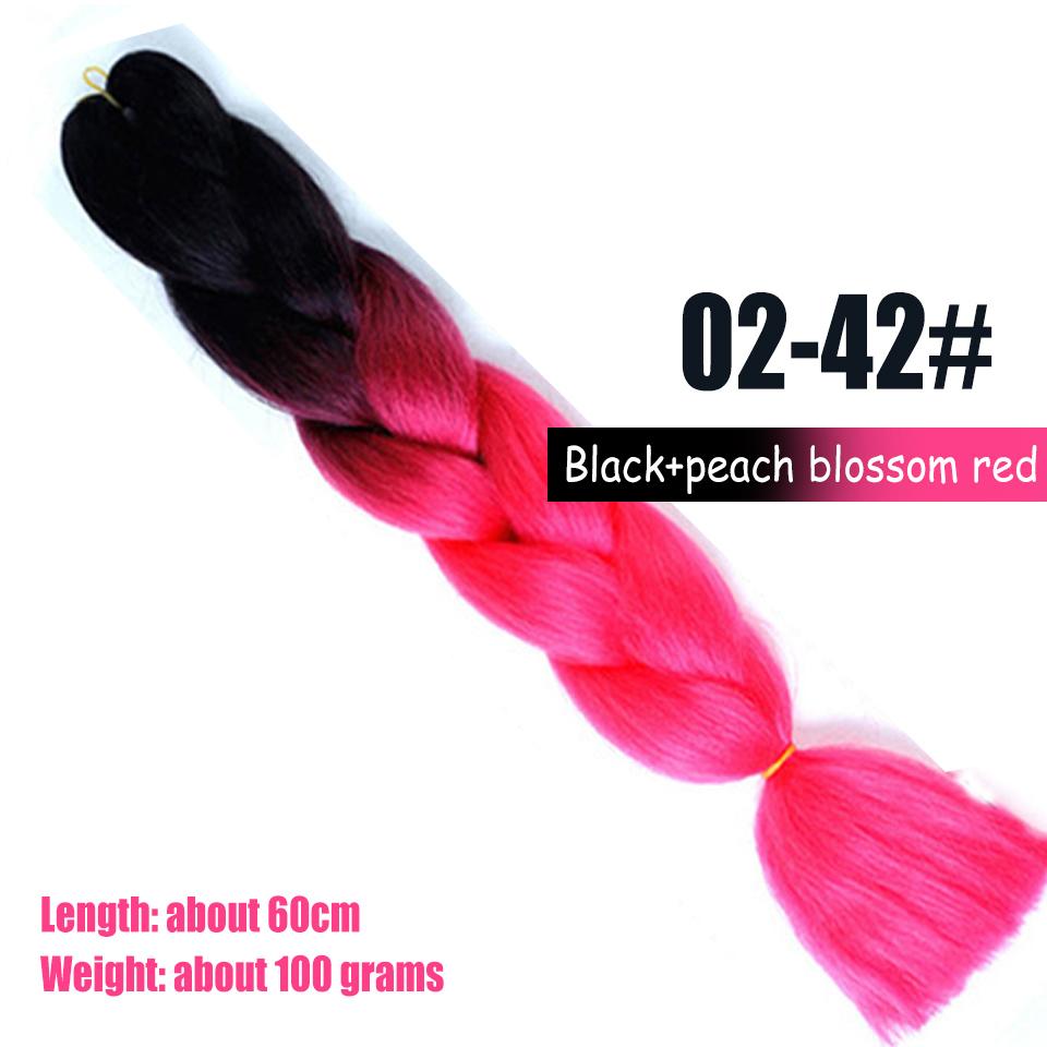 WTB Big Braid Synthetic Wigs Women Chemical Fiber High Temperature Silk Hand-woven Shiny Big Braid Hair Dirty Braid Wig Braided Hair