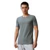 Calvin Klein T-shirt a Maniche Corte Girocollo Slim Fit con Stampa Ombra Reversibile Casual per Pendolari Uomo Top Grigio J323250PN6