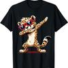 Dabbing Cheetah Sunglasses Cheetah Animal T-Shirt