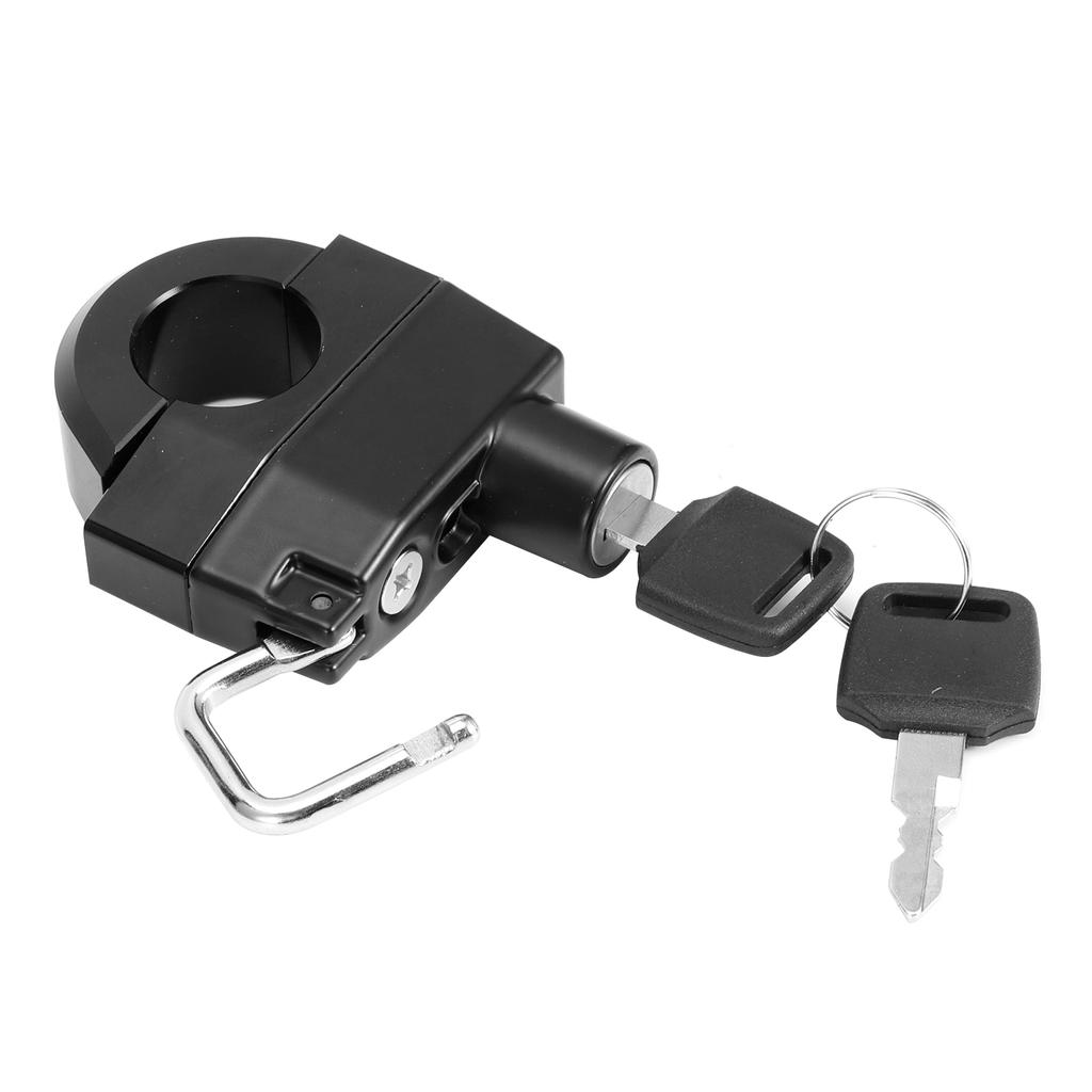 Universal Motorcycle Handlebars Helmet Lock 25mm AntiTheft Fit for XL 883 883c 883l 1200C