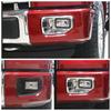 2X Chrome Front Bumper Fog Light Frame Decor Cover Trim For Ford F150 XLT 2015+
