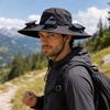 Breathable Solar Fan Hat 6 Fans Solar Cooling Hat New Fan Visor Cap  Camping Fishing