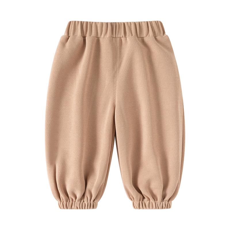 Baby Joggers with Cute Dog Embroidery - Spring/Autumn Casual Pants for Toddlers