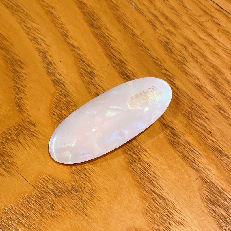 Retro Korean Oval Hair Clip - High Quality Seamless Design for Women