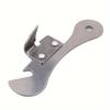 A Stainless Steel Manual Can Opener, Multifunctional Can Opener with Ergonomic Grip, Integrated Bottle Cap Opener, Kitchen Tool