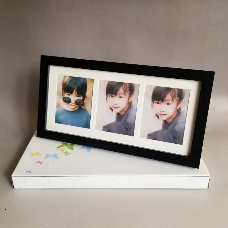 Newborn Baby Hand Foot Print DIY Photo Frame With Mold Clay Imprint Kit Non-toxic Baby Souvenirs Milestone Decor Gifts
