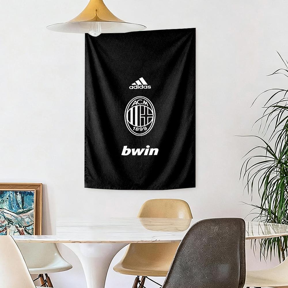 Ac Milan Wall Decor Tapestry Art For Pet Memorial Birthdaywedding Party Backdrop Family Gift