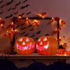 Mini Jack O' Lantern LED Pumpkin Lantern, 7.8", Compatible with Halloween & Desk/Table/Garden Decor
