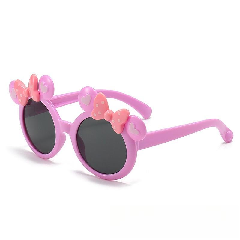 Neue Kinder Niedliche Cartoon Sonnenbrille Jungen Mädchen Farben Outdoor Kinder Sonnenschutz Sonnenbrille Baby Sportbrille