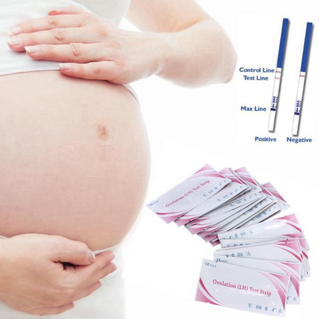Buy 20pcs Urine Ovulation (LH ) Fertility Test Strip Stick Monitor FP Chart Private at