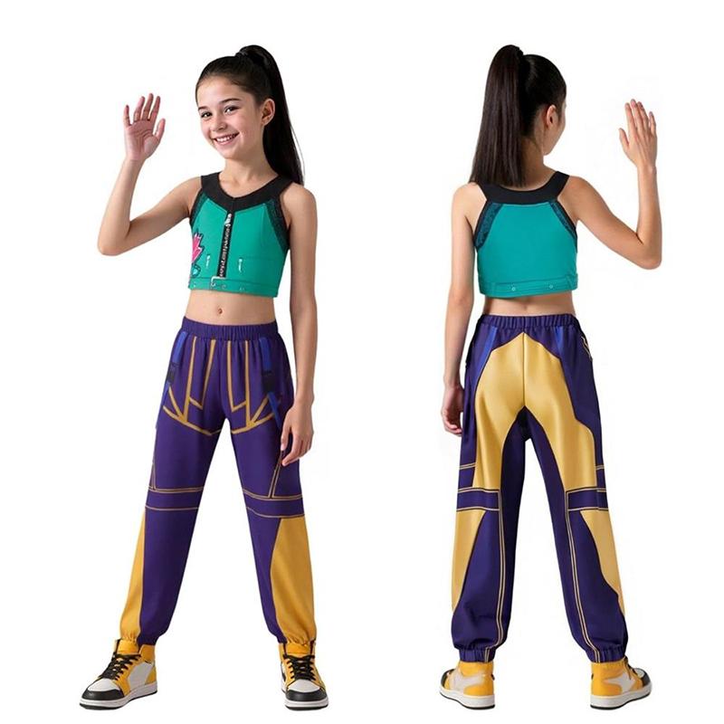 Halloween Gifts Girls Cosplay Clothes Halloween Birthday Party Role Play Outfit Children Dance Costume Carnival Party Suit