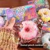 3pcs Taba Squishy Cake Doughnut Stress Relief Toy Extra Large Sensory Fidget Toys for Kids Adults Anxiety Relaxation Squeeze Gift