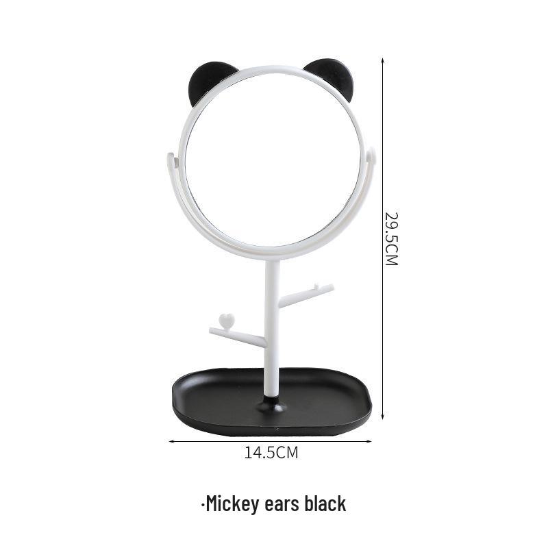 

Newcomer Special: Rotatable Bear Makeup Mirror - Cute Desktop Vanity Mirror 15x17x31 cm