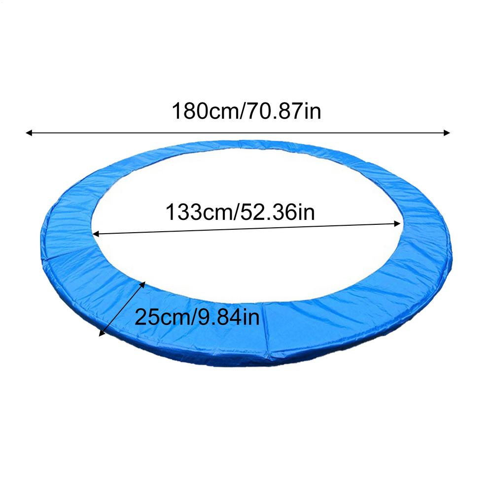

Universal Replacement Trampoline Safety Pad Mat Waterproof Trampoline Accessories Spring Protection Cover Fits 6/8/10ft