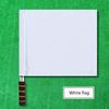Sports Referee Flags Signal Flags Training Sports Flags with Sponges Handle