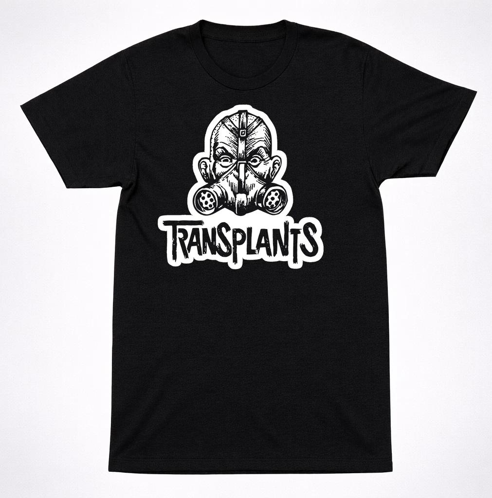 Transplants Gas Mask Logo Punk Street Hardcore Band Punk Rock T-Shirt 3XL