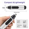 Electric Nose Hair Trimmer Portable Shaving Nose Ear Eyebrow Hair Clipper Nose Cleaner Washable Multifunctional Hair Removal