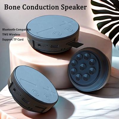 New Large TWS Bone Conduction Speaker TWS Wireless Bluetooth Speakers Support TF Card Play Music Subwoofer Stereo Sound Box