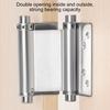 Sturdy Stainless Steel Double Spring Hinges Ensures Quiet and Opening Designs for Indoor and Outdoor Applications