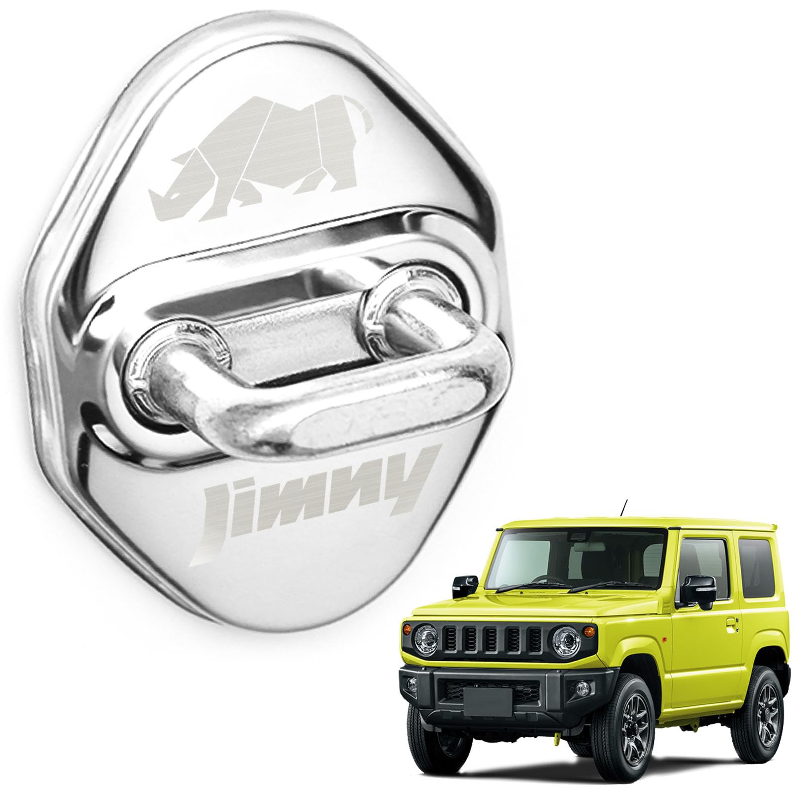 SUVVNE Накладка на замок двери для Suzuki New Jimny Для Suzuki JIMNY JB23 JB33 JB43 JB64
