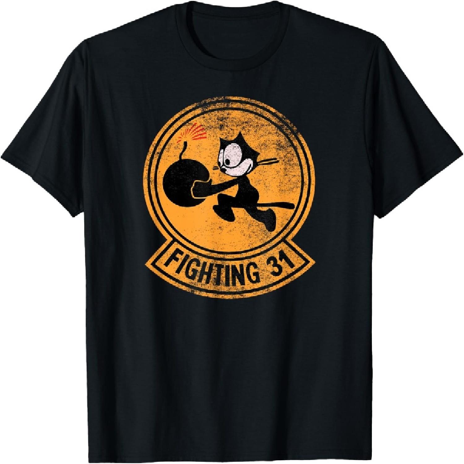 WW2 VFA-31 Tomcatters Squadron Patch VFA31 T-Shirt S