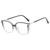 Anti-blue Light Glasses Square Metal Eyewear Women Men Large Frame Luxury Eyeglas Blue Light Blocking Man Lady Computer Eyeglas