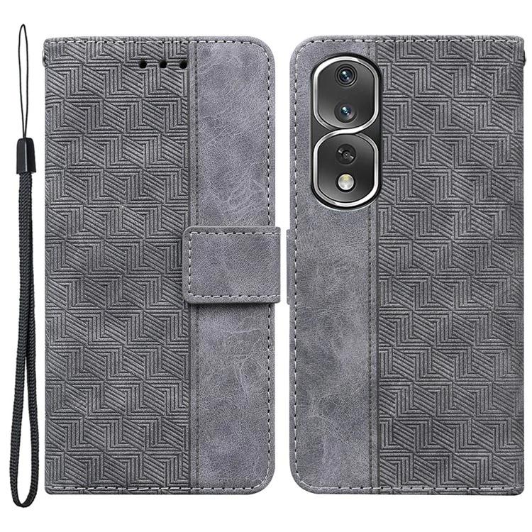 For Honor 80 Pro 5G Full Protection Cell Phone Cover Imprinted Leather Phone Case with Stand Wallet